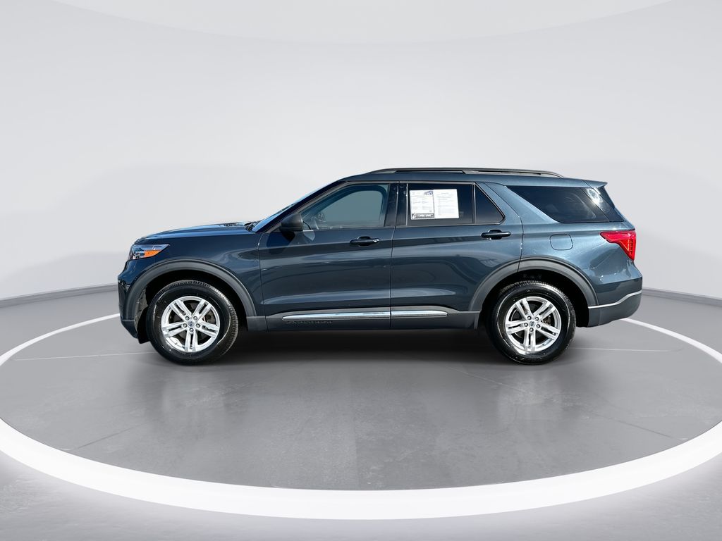 2022 Ford Explorer XLT Blue at Stokes Mazda