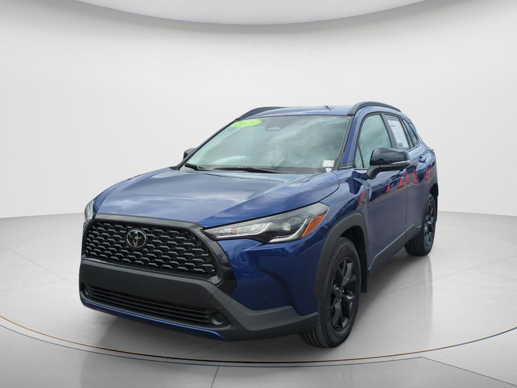 Blue 2025 Toyota Corolla Cross SUV / Crossover Front-Wheel Drive Continuously Variable Transmission