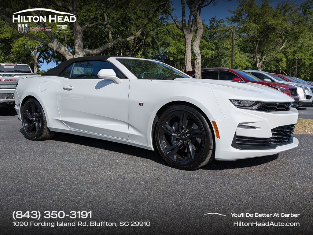 Summit White 2020 Chevrolet Camaro 2SS Convertible RWD Convertible Rear-Wheel Drive Automatic