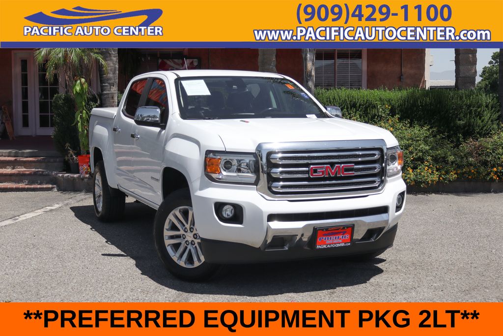 Summit White 2018 GMC Canyon Pickup Truck 4X2 6-Speed Automatic