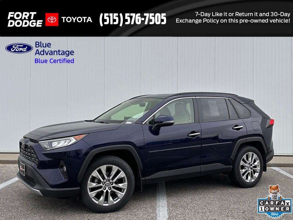 Blueprint 2021 Toyota RAV4 Limited AWD SUV / Crossover All-Wheel Drive 8-Speed Automatic