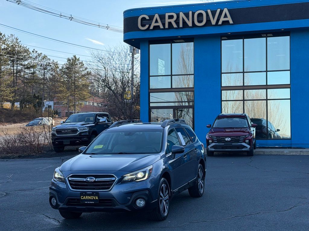 Twilight Blue Metallic 2018 Subaru Outback 2.5i Limited AWD Wagon All-Wheel Drive Continuously Variable Transmission