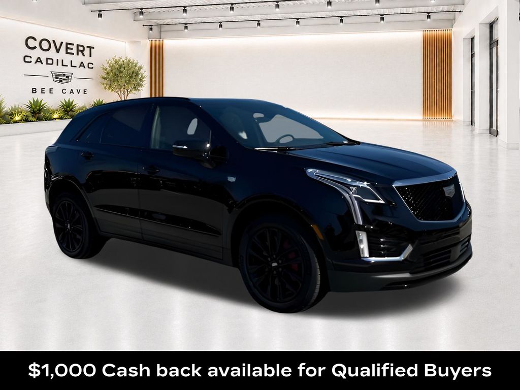 Black Metallic 2026 Cadillac XT5 SUV / Crossover Four-Wheel Drive 9-Speed Automatic