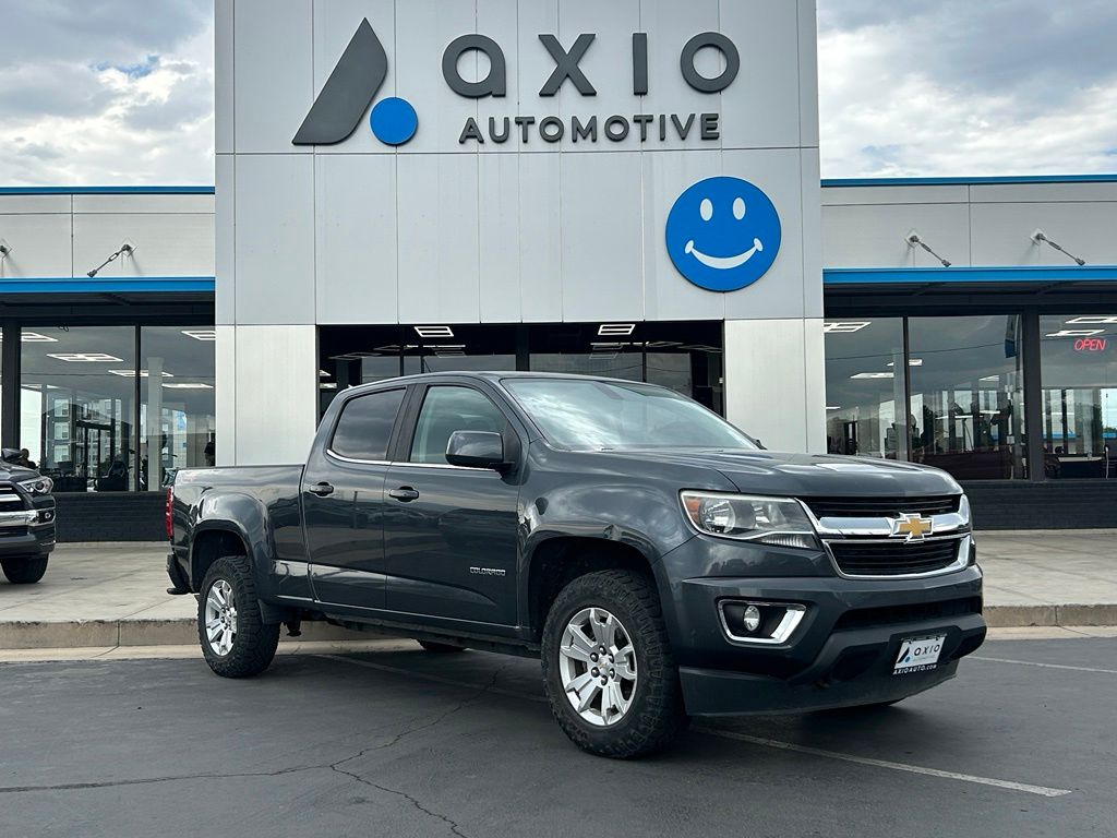 Gray 2017 Chevrolet Colorado Pickup Truck Four-Wheel Drive 8-Speed Automatic