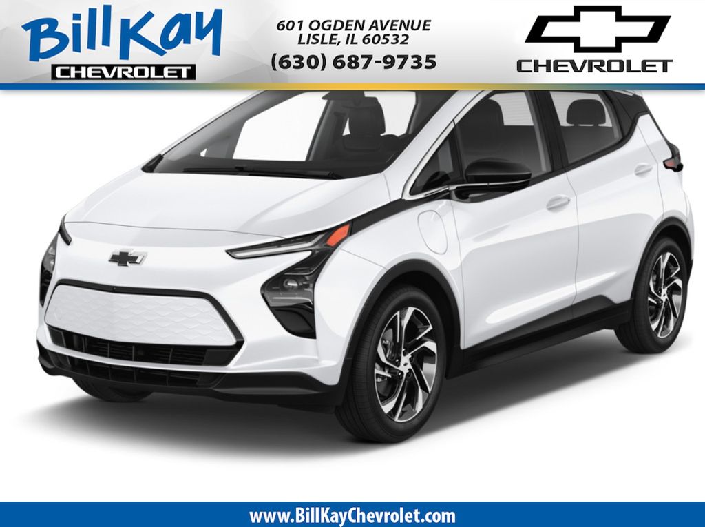 Summit White 2023 Chevrolet Bolt EUV Hatchback Front-Wheel Drive 1-Speed Automatic