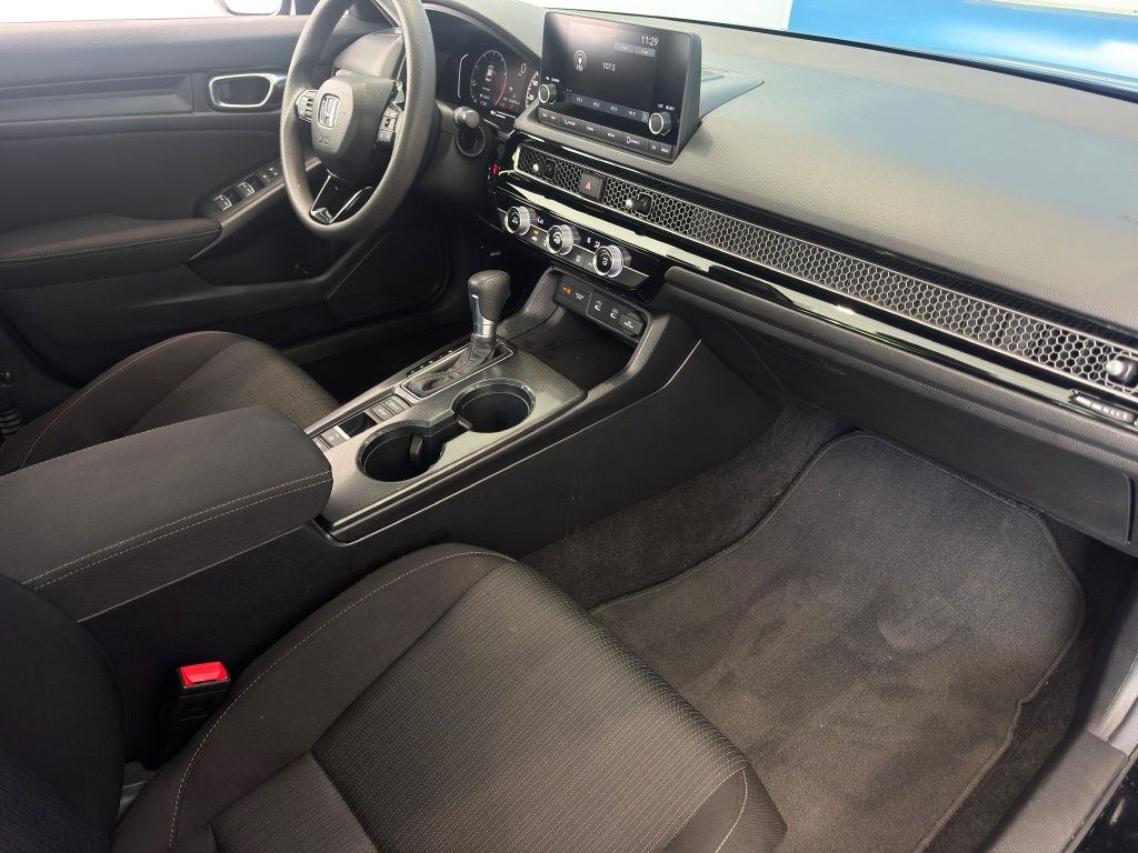 2025 Honda Civic LX Silver at DeMontrond Ford
