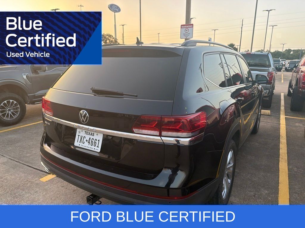 2021 Volkswagen Atlas 3.6L V6 SE w/Technology Black at Bayway Cadillac of The Woodlands