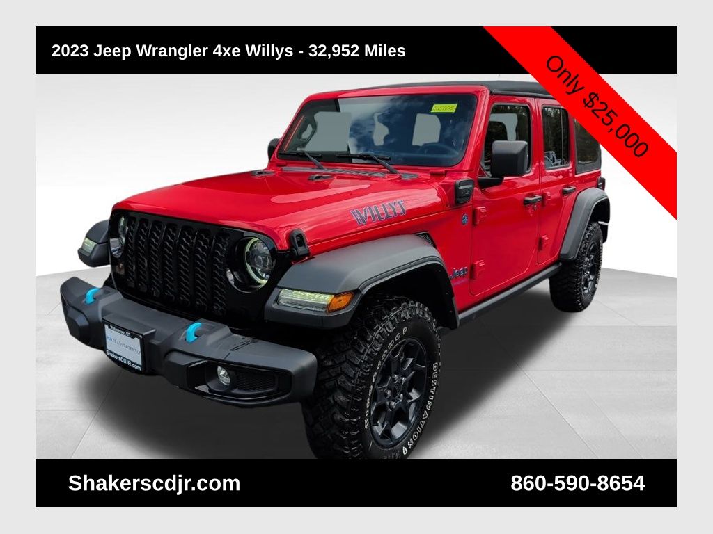 2023 Jeep Wrangler 4xe Willys 4WD