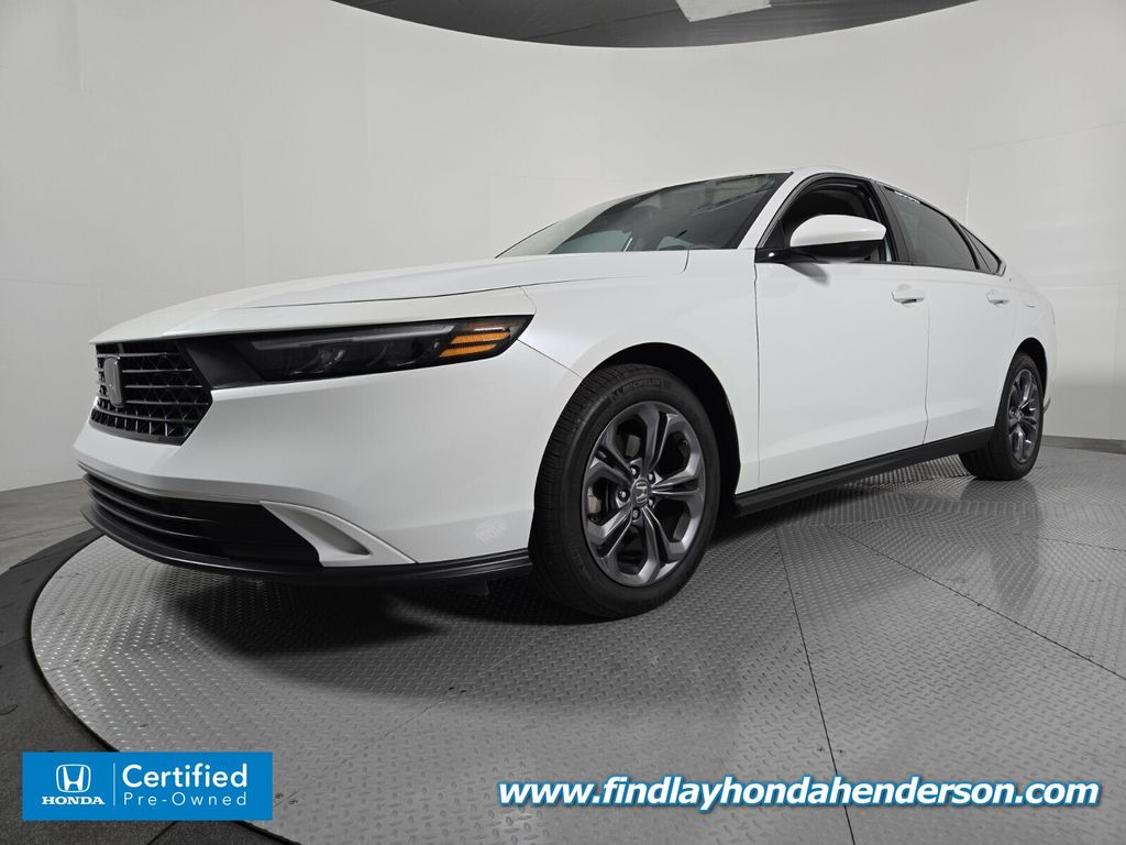 Certified 2023 Honda Accord EX with VIN 1HGCY1F37PA031846 for sale in Henderson, NV