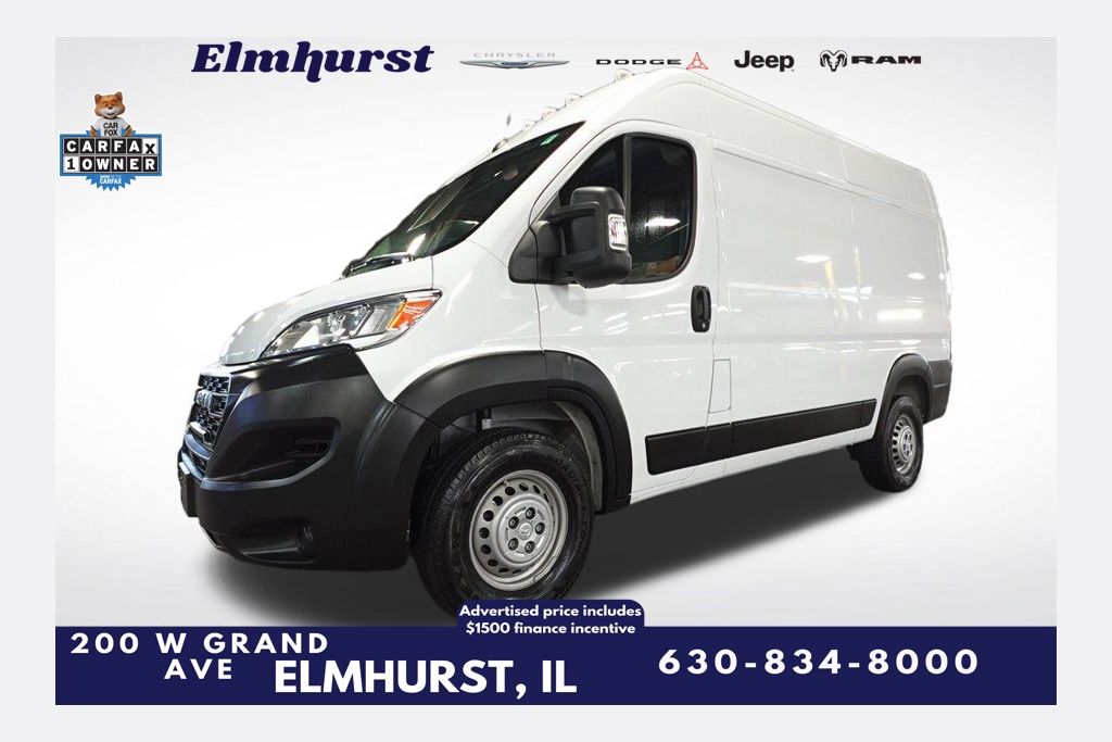 2024 RAM ProMaster 1500 Tradesman 136 High Roof Cargo Van without Passenger Seat FWD