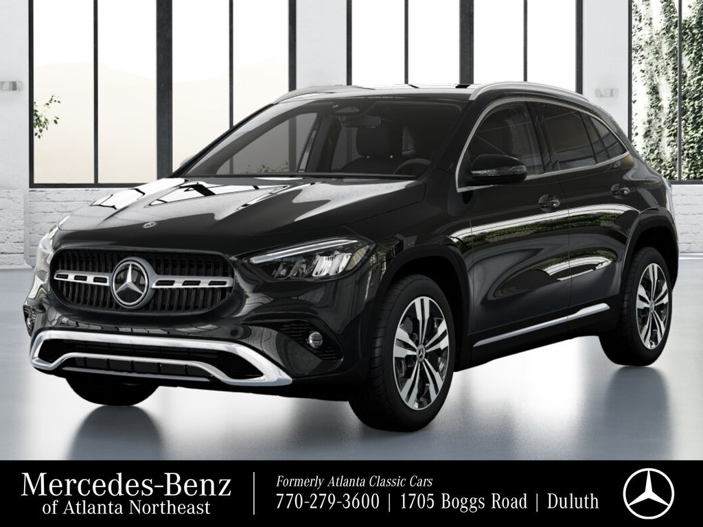 Black 2026 Mercedes-Benz GLA 250 4MATIC SUV / Crossover All-Wheel Drive 8-Speed Dual Clutch