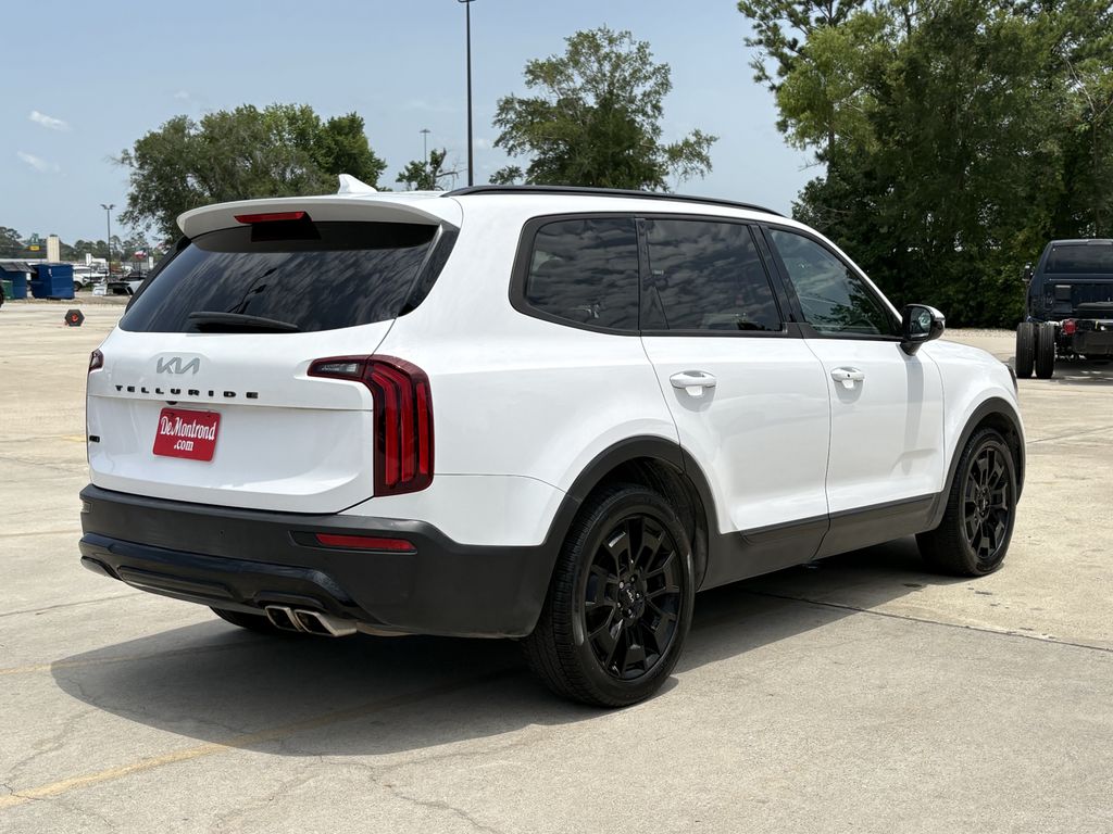 2022 Kia Telluride SX White at Joe Myers Mazda Kia