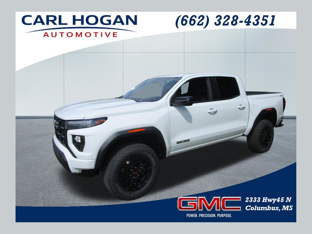 Summit White 2026 GMC Canyon Pickup Truck Four-Wheel Drive 8-Speed Automatic