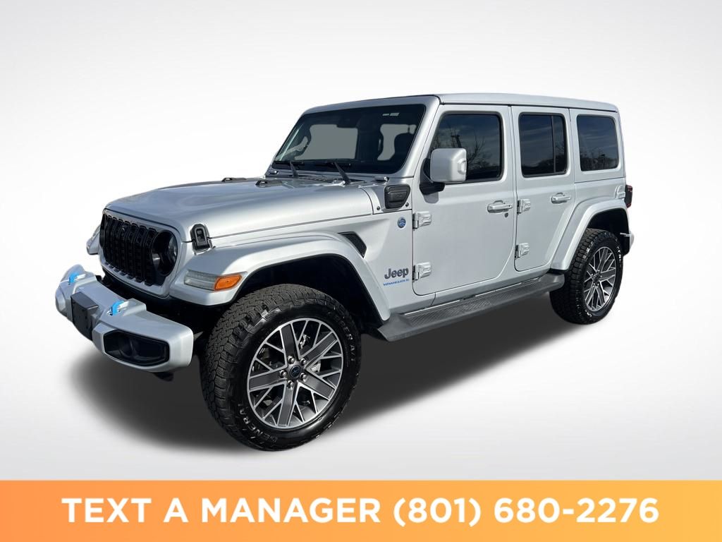 Silver Zynith Clearcoat 2024 Jeep Wrangler 4xe High Altitude 4WD SUV / Crossover Four-Wheel Drive 8-Speed Automatic