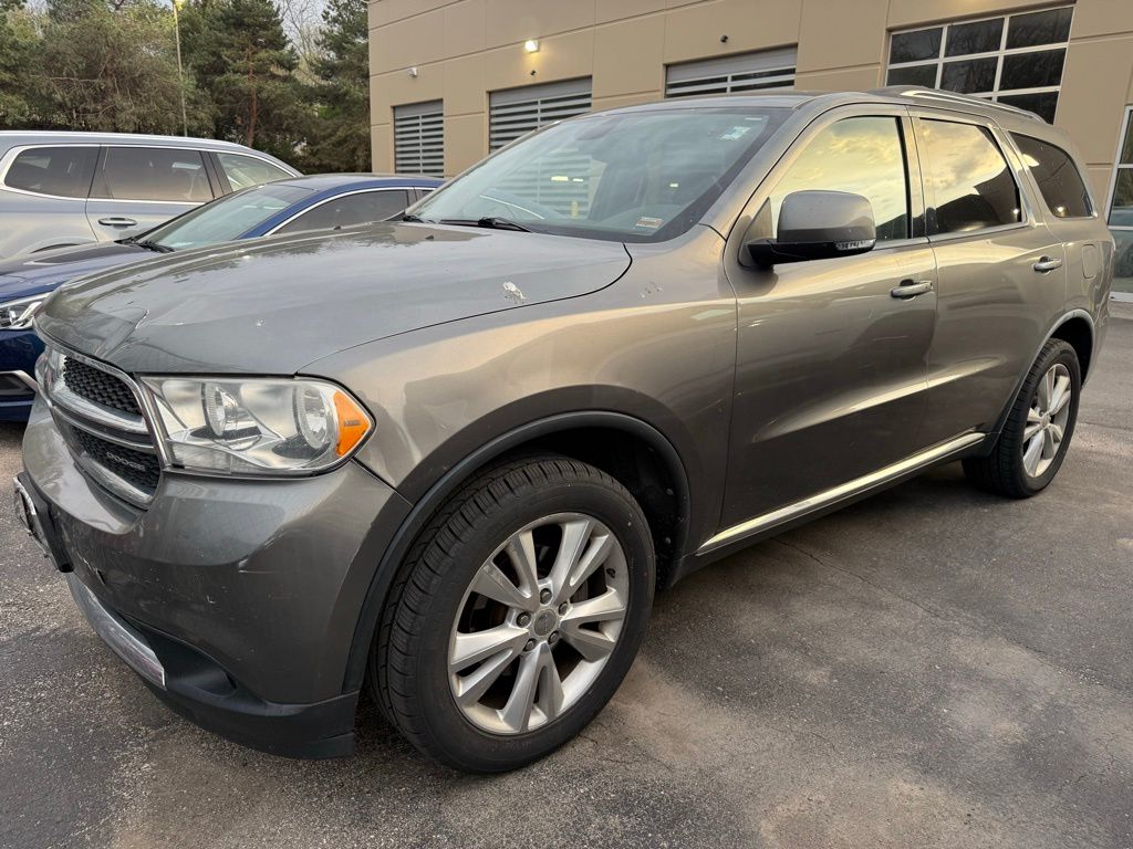 Mineral Gray Metallic Clearcoat 2011 Dodge Durango Crew AWD SUV / Crossover All-Wheel Drive 5-Speed Automatic