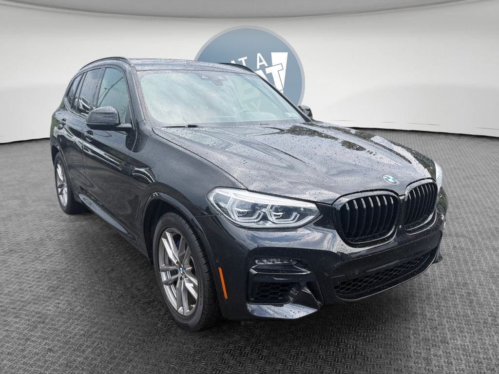 Black Sapphire Metallic 2021 BMW X3 SUV / Crossover All-Wheel Drive 8-Speed Automatic