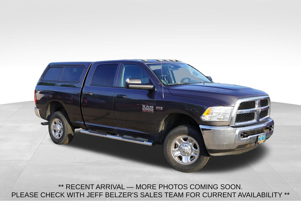 Gray (Granite Crystal Metallic Clearcoat) 2017 RAM 2500 Pickup Truck Four-Wheel Drive 6-Speed Automatic