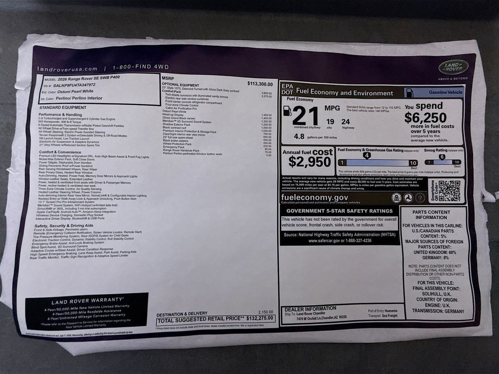 Thumbnail: 2026 Land Rover Range Rover - 9