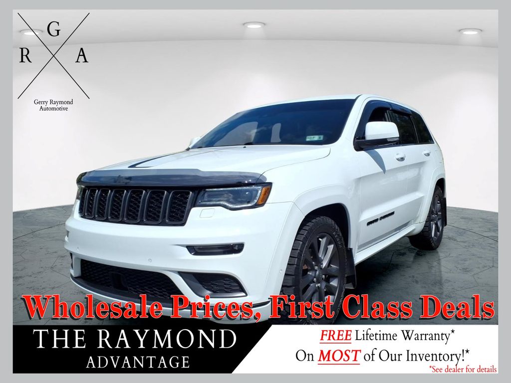 Bright White Clearcoat 2019 Jeep Grand Cherokee SUV / Crossover Four-Wheel Drive 8-Speed Automatic