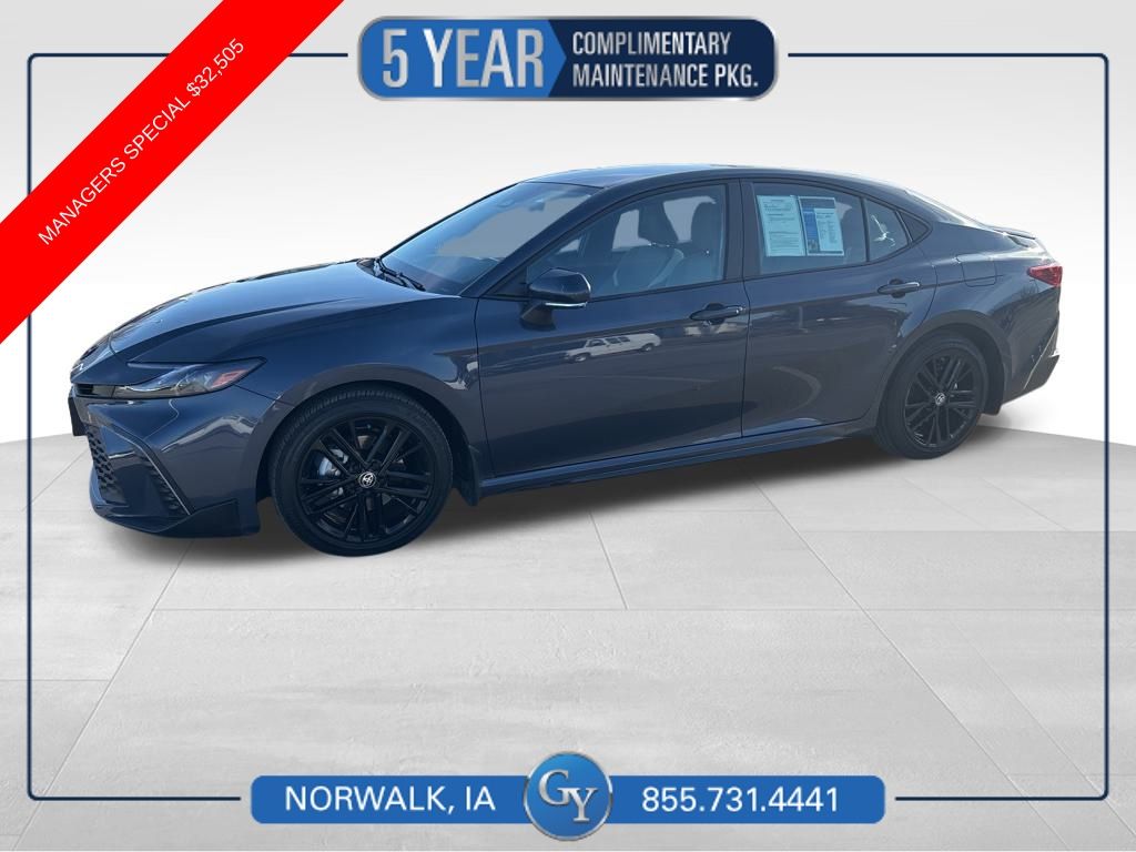 Heavy Metal 2026 Toyota Camry XLE FWD Sedan Front-Wheel Drive Continuously Variable Transmission