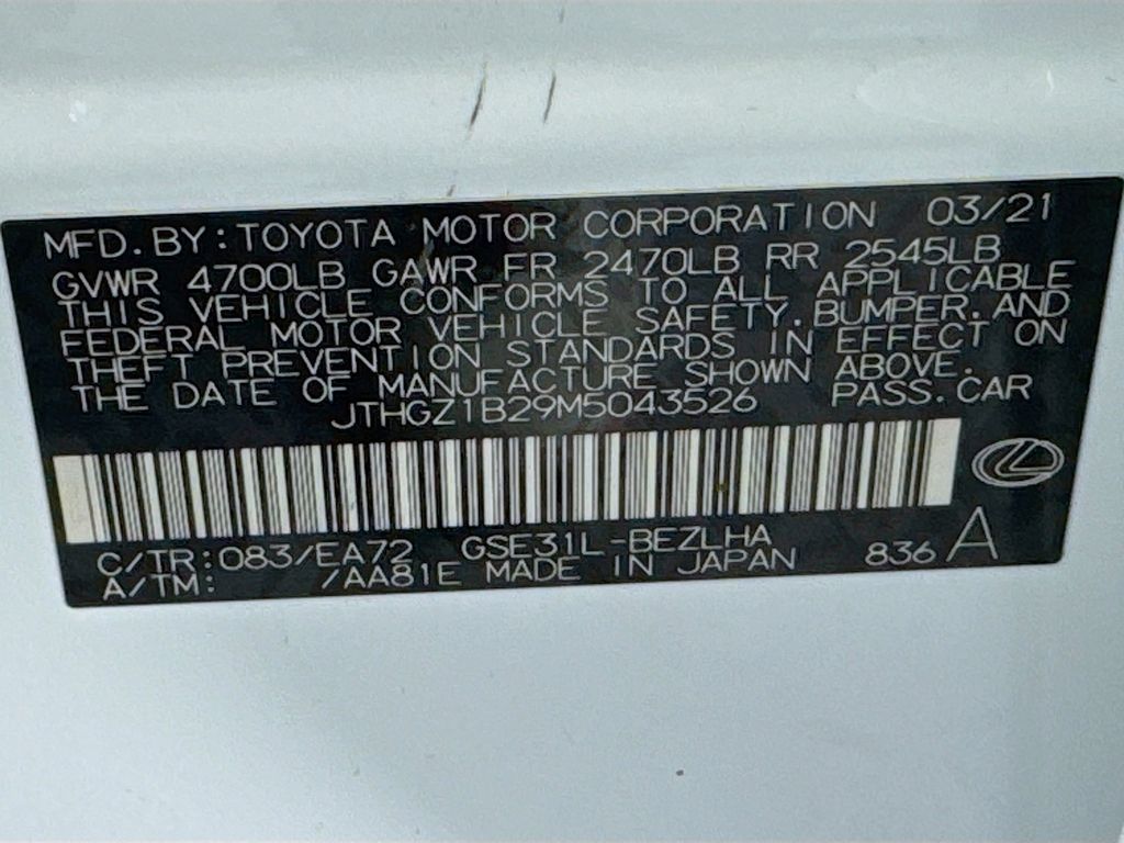 Used Car 2021 Lexus Is  350 F Sport For Sale Under $35,000 In Austin, Texas