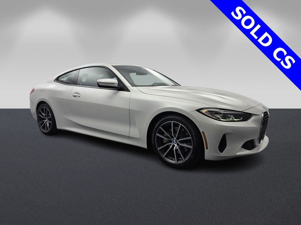 Mineral White Metallic 2023 BMW 4 Series 430i Coupe RWD Coupe Rear-Wheel Drive 8-Speed Automatic