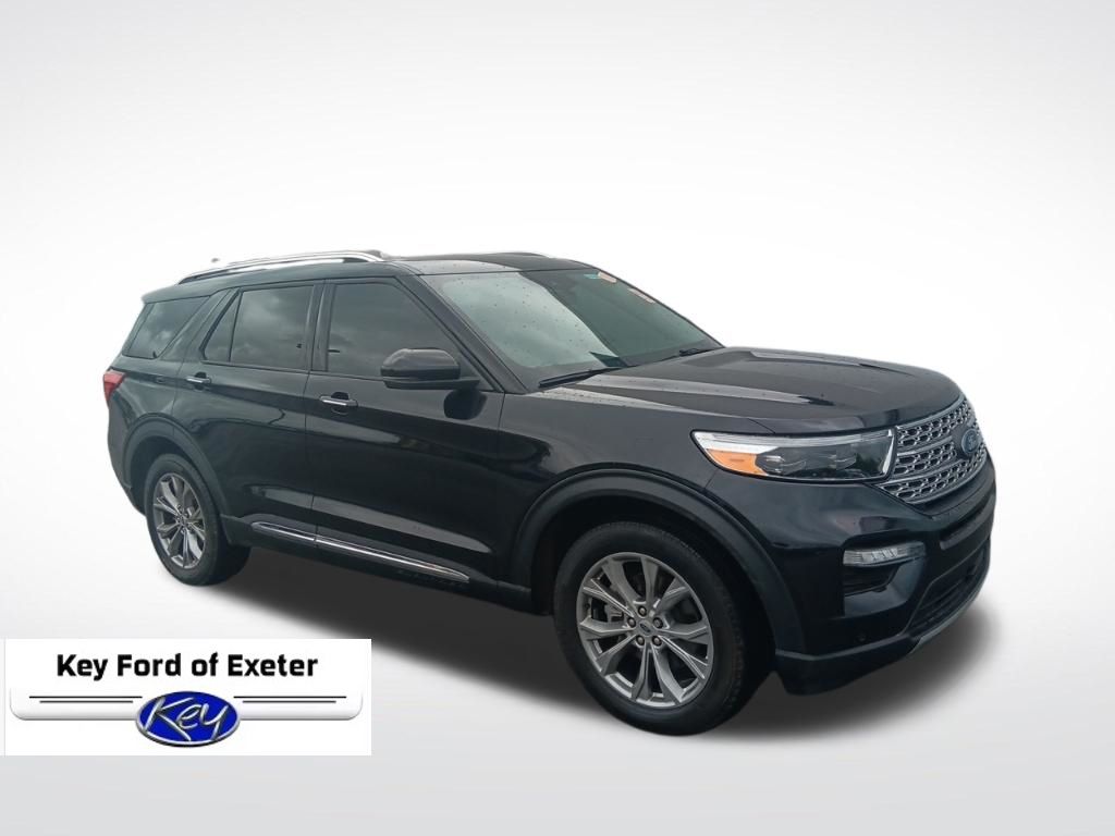 Black Metallic 2023 Ford Explorer SUV / Crossover All-Wheel Drive Automatic