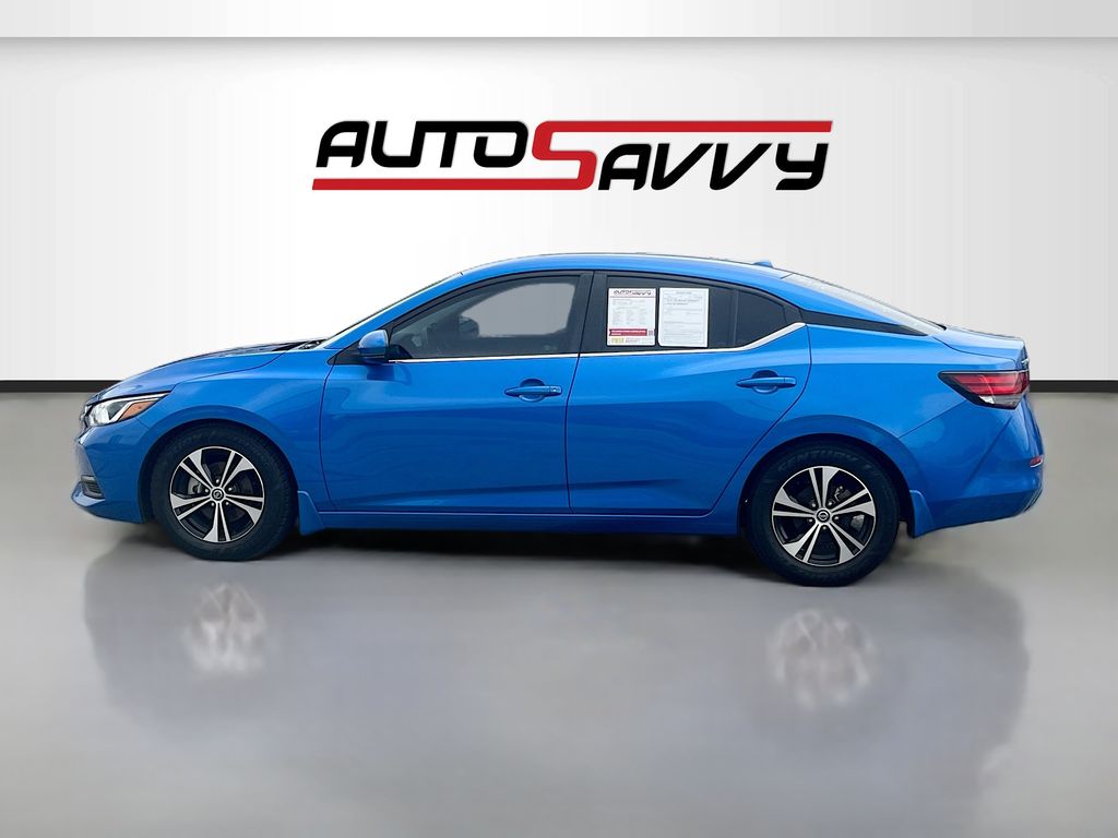 2020 Nissan Sentra SV Blue at AutoSavvy Houston Southwest