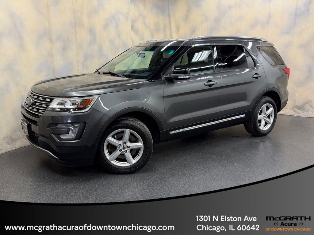 Gray (Magnetic) 2017 Ford Explorer SUV / Crossover All-Wheel Drive 6-Speed Automatic