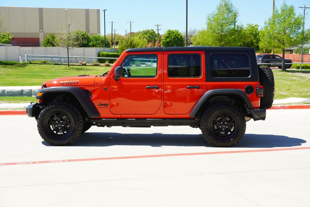 Used Car 2025 Jeep Wrangler  Willys For Sale Under $40,000 In Weatherford, Texas