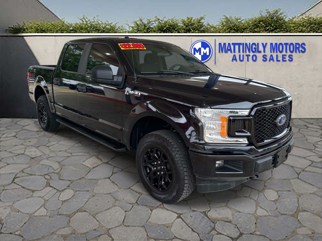 Black Metallic 2019 Ford F-150 Pickup Truck Four-Wheel Drive Automatic