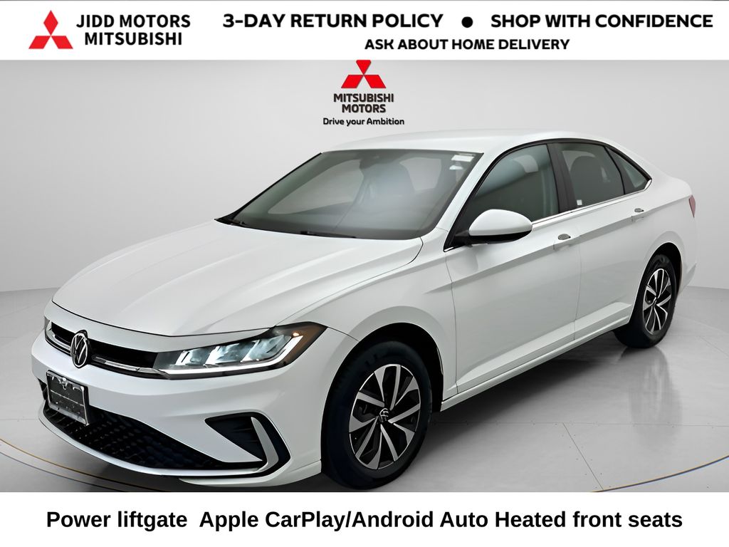 White 2025 Volkswagen Jetta S FWD Sedan Front-Wheel Drive 8-Speed Automatic