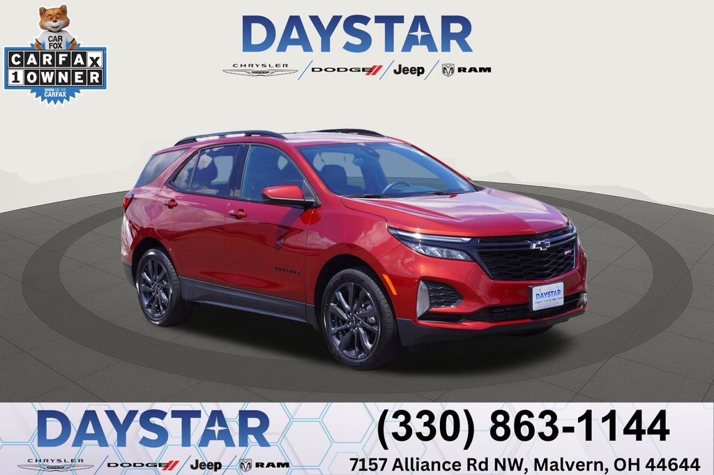 Radiant Red Tintcoat 2024 Chevrolet Equinox SUV / Crossover Four-Wheel Drive 6-Speed Automatic Overdrive