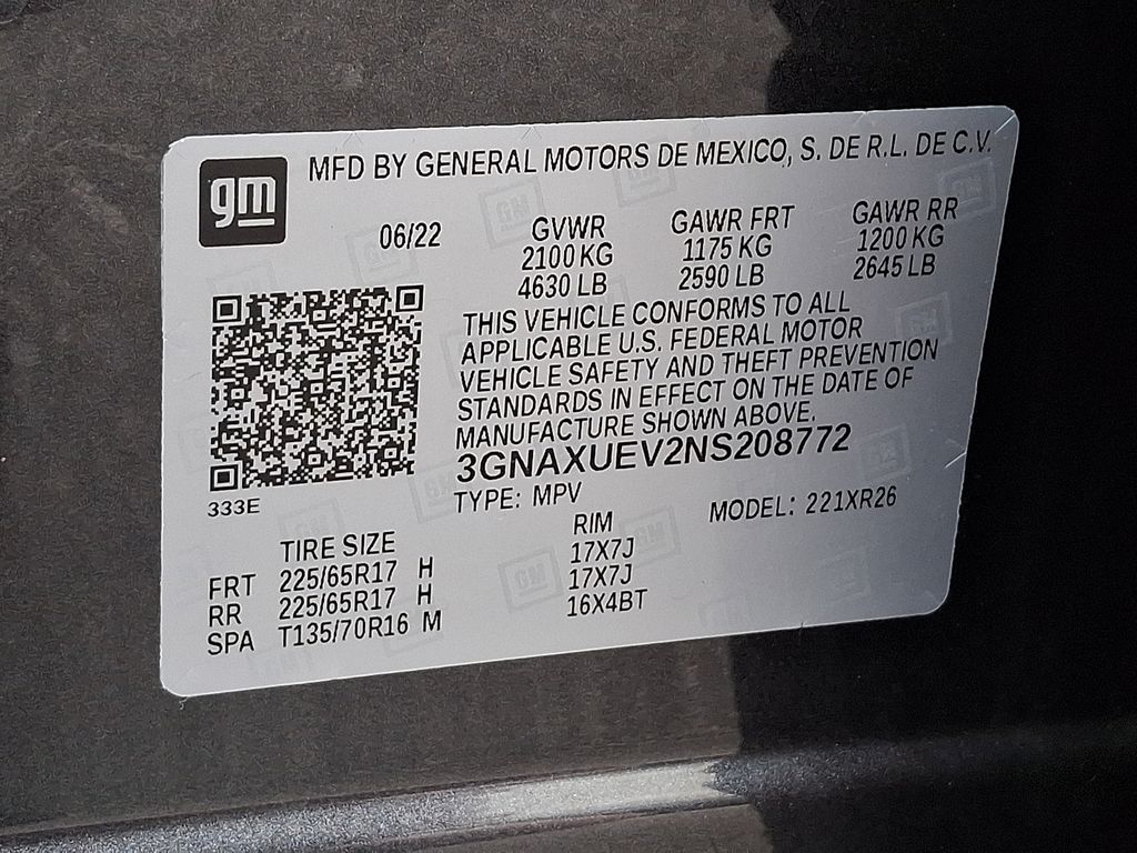 2022 Chevrolet Equinox LT Gray at Klick Lewis Buick Chevrolet