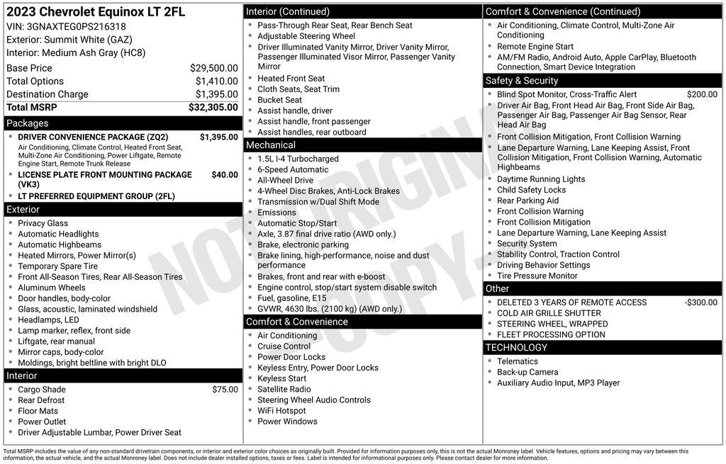Used 2023 Chevrolet Equinox SUV