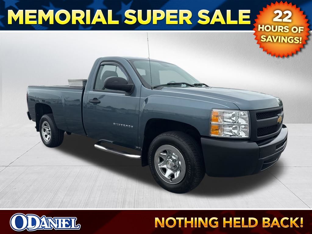 Blue Granite Metallic 2013 Chevrolet Silverado 1500 Work Truck RWD Pickup Truck 4X2 4-Speed Automatic Overdrive