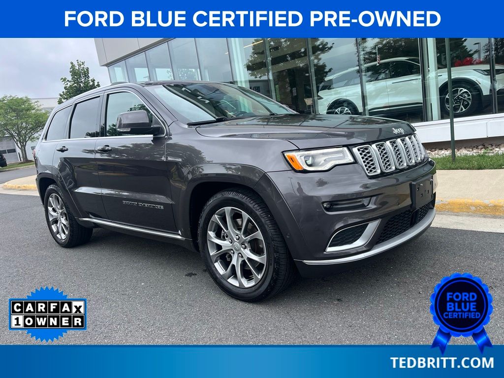 Crystal Metallic 2021 Jeep Grand Cherokee SUV / Crossover Four-Wheel Drive 8-Speed Automatic