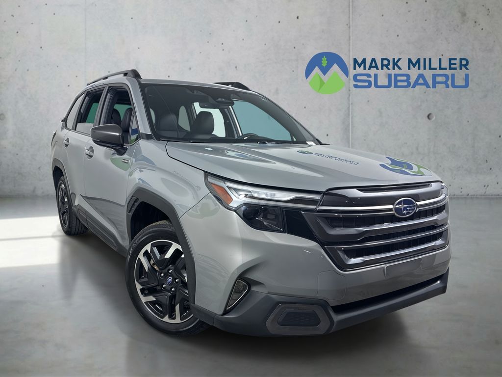 River Rock Pearl 2025 Subaru Forester Hybrid SUV / Crossover All-Wheel Drive Continuously Variable Transmission