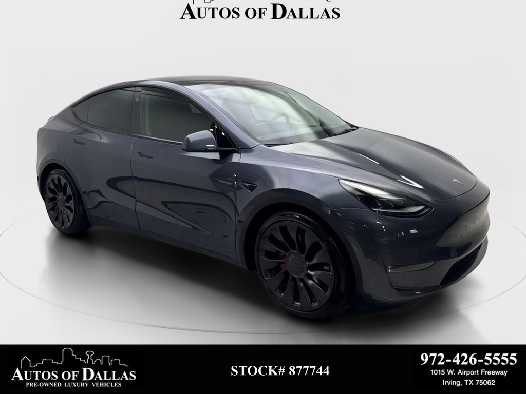 Gray 2023 Tesla Model Y Performance AWD SUV / Crossover All-Wheel Drive 1-Speed Automatic