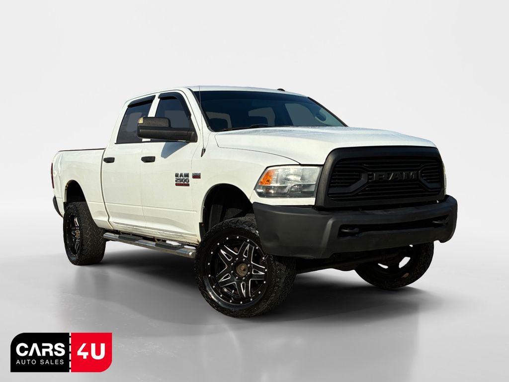 Bright White Clearcoat 2014 RAM 2500 Pickup Truck Four-Wheel Drive 6-Speed Automatic