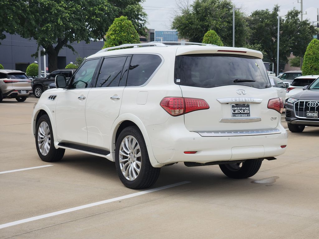 2015 INFINITI QX80 Base White at Westside Lexus