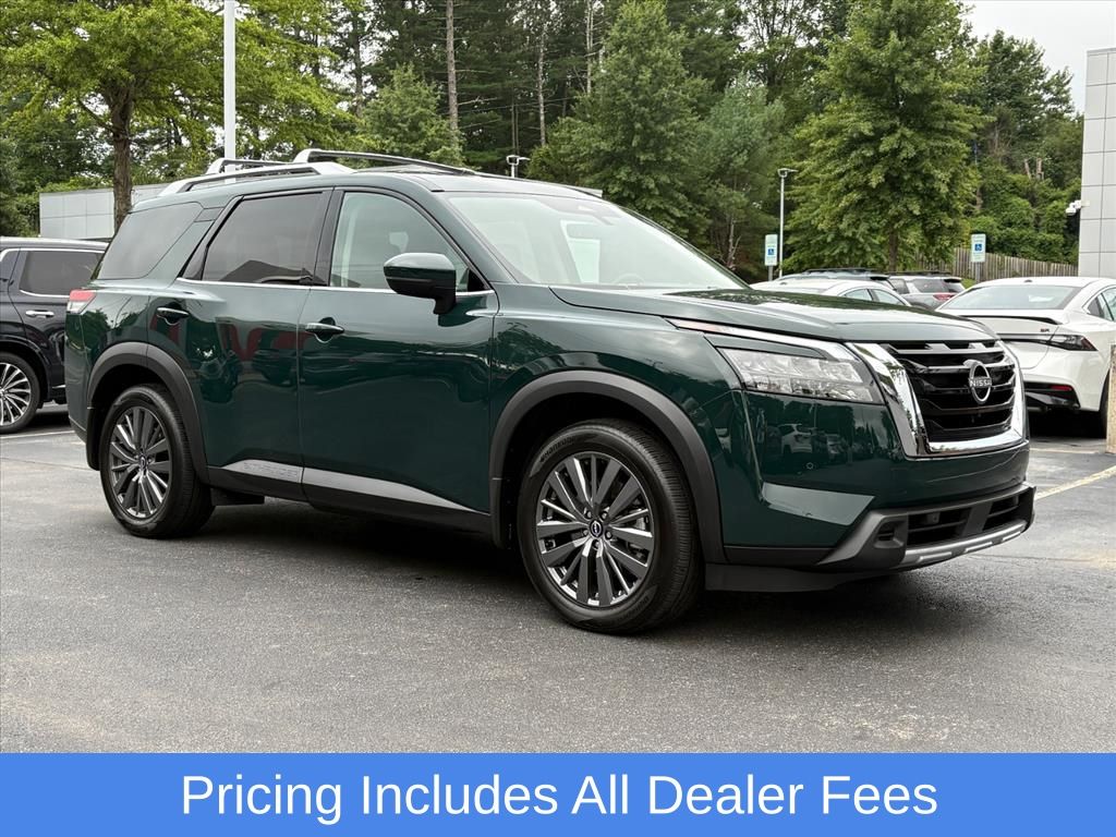 Black (Obsidian Green Pearl) 2025 Nissan Pathfinder SUV / Crossover All-Wheel Drive 9-Speed Automatic