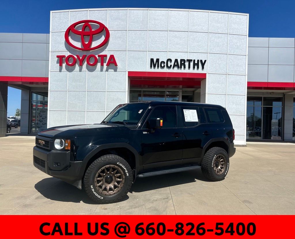 Black 2025 Toyota Land Cruiser SUV / Crossover Four-Wheel Drive 8-Speed Automatic