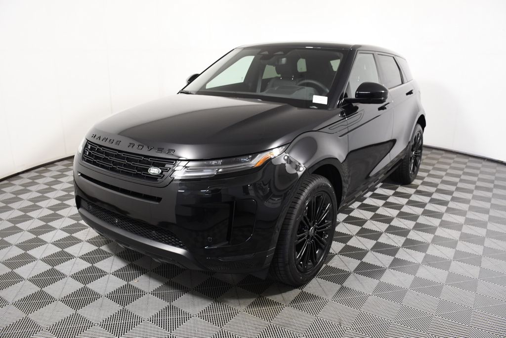 Black (Santorini Blk) 2026 Land Rover Range Rover Evoque SUV / Crossover All-Wheel Drive 9-Speed Automatic