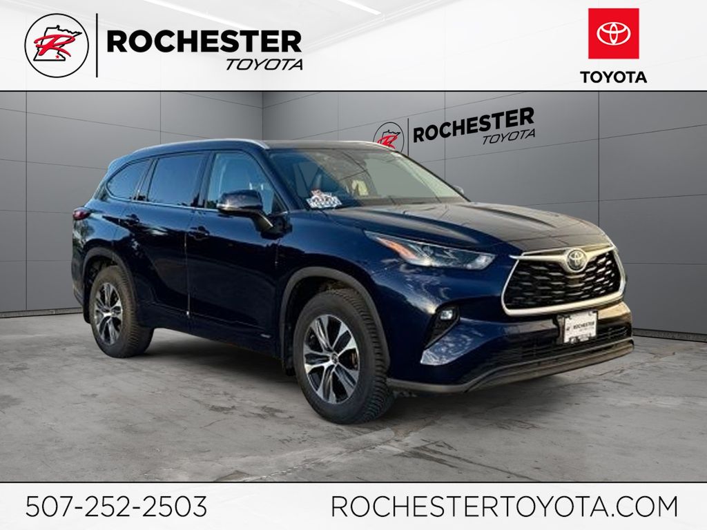 Blueprint 2022 Toyota Highlander Hybrid XLE AWD SUV / Crossover All-Wheel Drive Continuously Variable Transmission