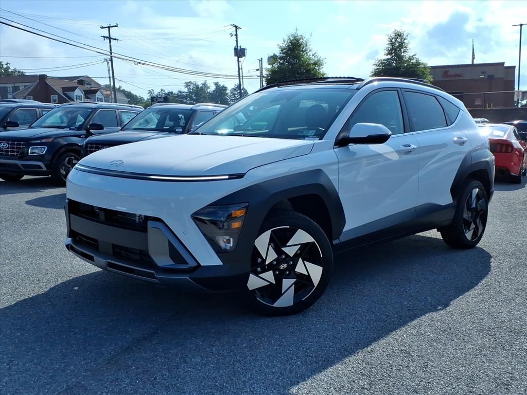 Atlas White 2026 Hyundai Kona SUV / Crossover All-Wheel Drive 8-Speed Automatic