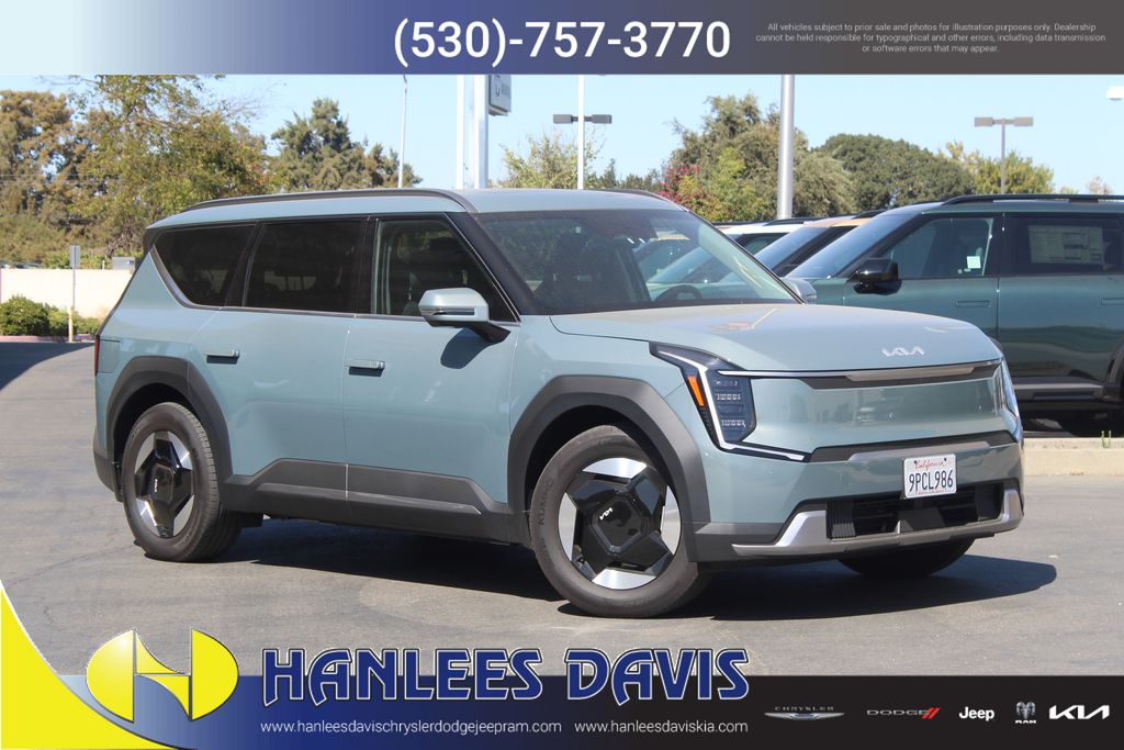 Iceberg Green 2024 Kia EV9 SUV / Crossover All-Wheel Drive 1-Speed Automatic
