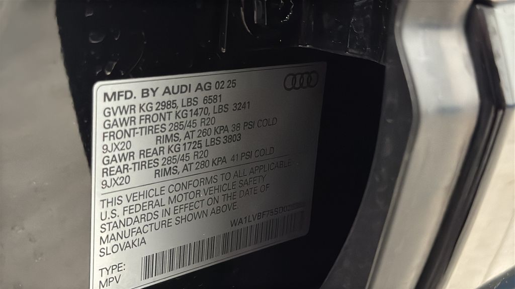 Used 2025 Black Metallic Audi 55 Premium Plus image 29