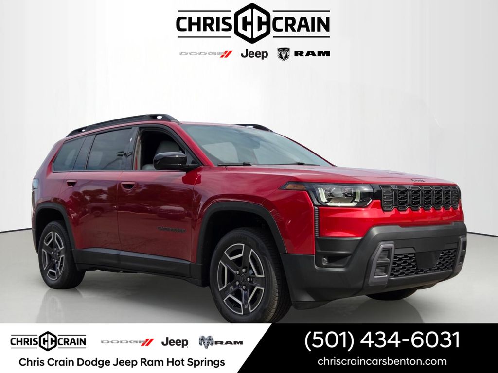 Red Hot Pearlcoat 2026 Jeep Cherokee SUV / Crossover Four-Wheel Drive Continuously Variable Transmission
