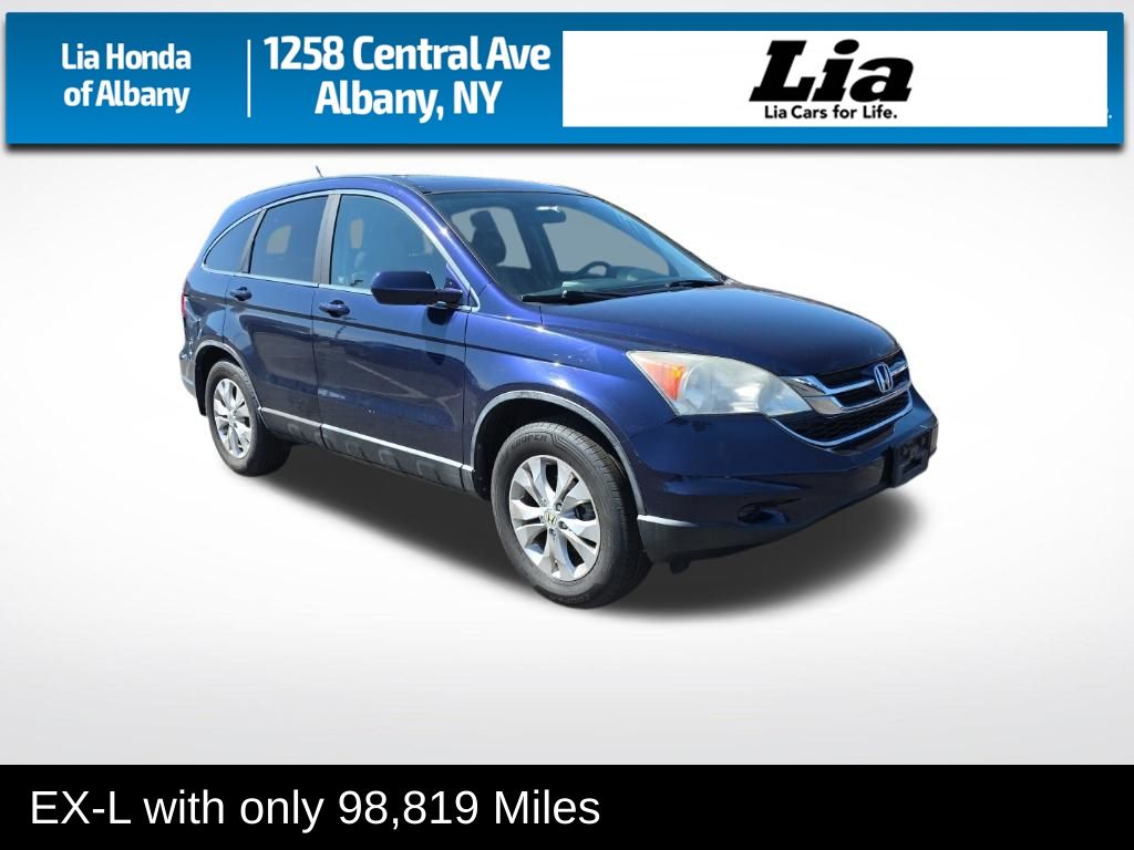 Royal Blue Pearl 2011 Honda CR-V EX-L AWD SUV / Crossover All-Wheel Drive 5-Speed Automatic